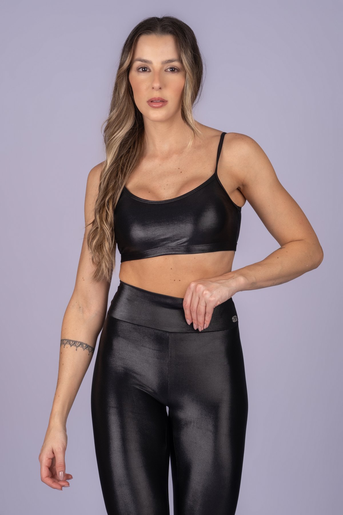 10 legging glow ziper