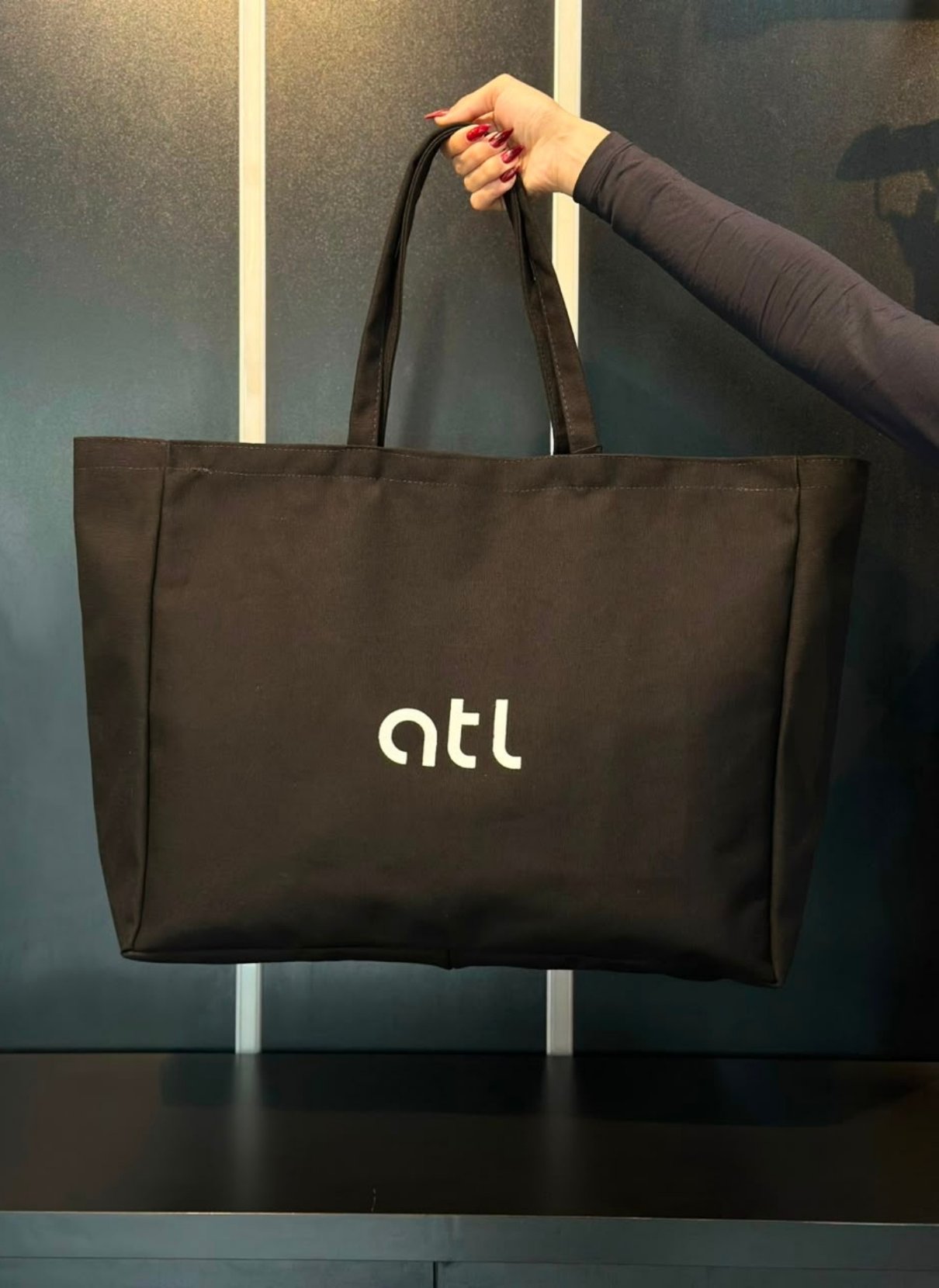 03 bolsa lona new form preto unic